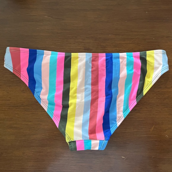 NOBO Multi-Stripe bikini bottoms - size 7-9 - Picture 2 of 4